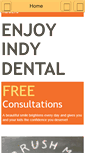 Mobile Screenshot of enjoyindydental.com